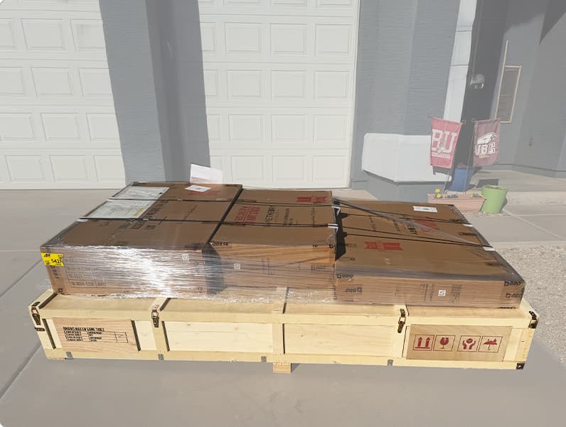 Heavy Duty Armor Freight Ocean Export Wood Crating
