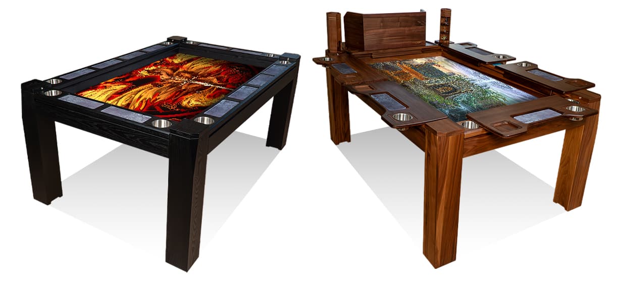 Gaming table with Masterpiece Layout