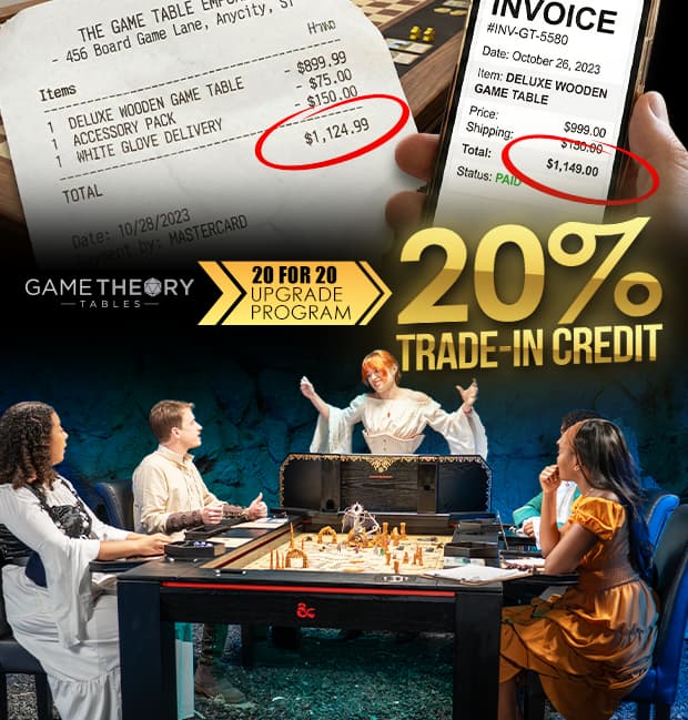 Game Theory Tables Trade-In Program