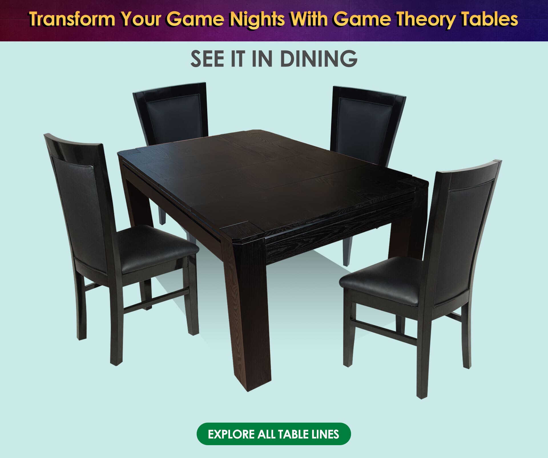 Dining setup